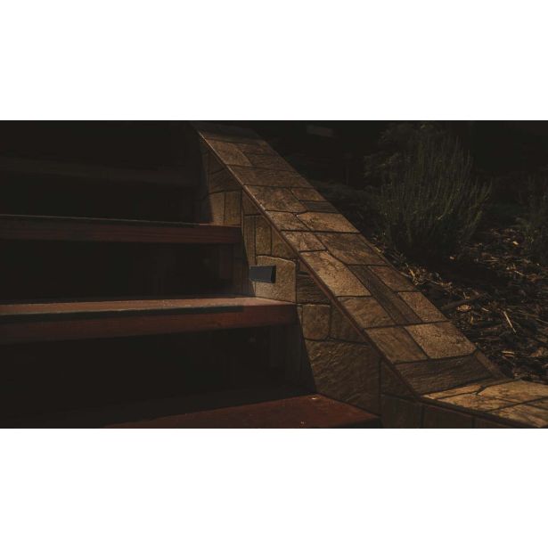 STENSKA VRTNA SVETILKA EMOS ORIENTACIJSKA 1.5W NW PRAVOKOTNA, ANTRACIT