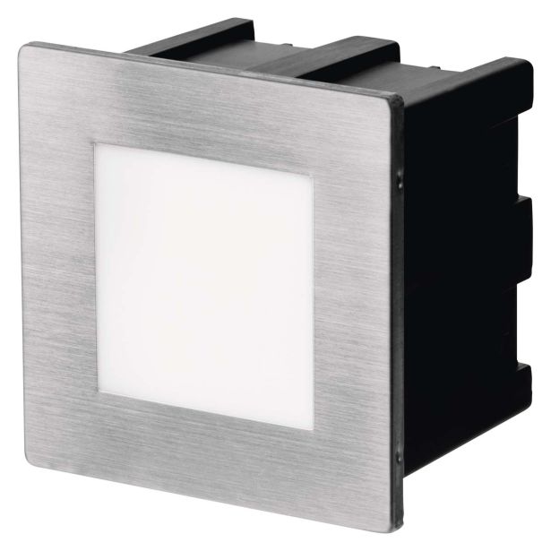 VGRADNA VRTNA SVETILKA EMOS ORIENTACIJSKA 1.5W, NW KVADRATNA, AL, LED