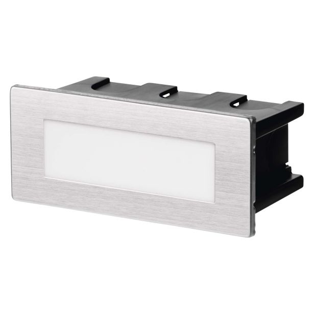VGRADNA VRTNA SVETILKA EMOS ORIENTACIJSKA 1.5W, NW PRAVOKOTNA, AL, LED
