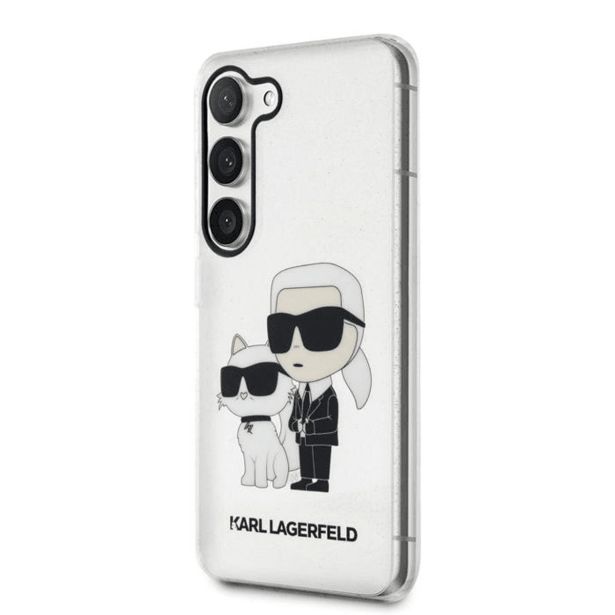 ORIGINALEN KARL LAGERFELD OVITEK IPHONE 13 6.1 - GLITTER IML NFT FULL BODIES-PROZOREN OVITEK Z BLEŠČICAMI - KLHCP13MHNKCTGT