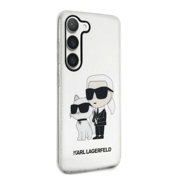 ORIGINALEN KARL LAGERFELD OVITEK IPHONE 13 6.1 - GLITTER IML NFT FULL BODIES-PROZOREN OVITEK Z BLEŠČICAMI - KLHCP13MHNKCTGT