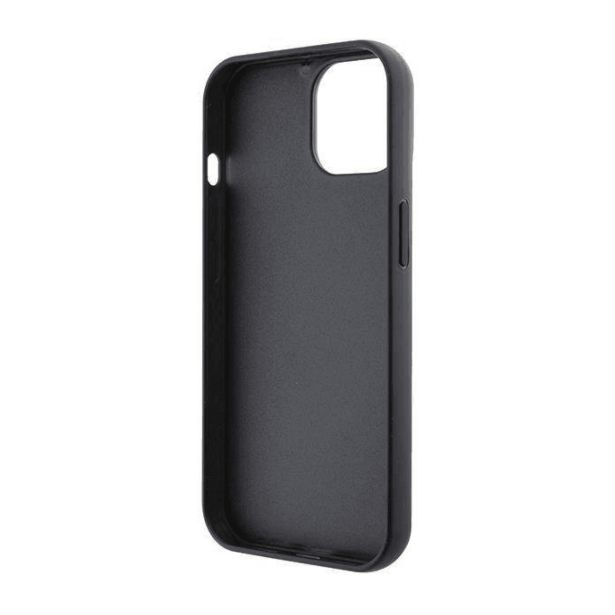 ORIGINALEN KARL LAGERFELD OVITEK IPHONE 15 PLUS - GLITTER IML NFT ICONIC -  ČRN OVITEK Z BLEŠČICAMI- KLHCP15MGKNPSK