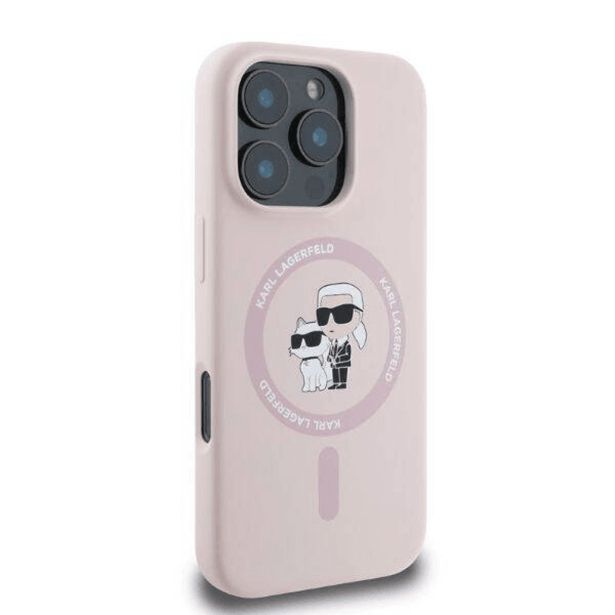SILIKONSKI OVITEK MAGSAFE IPHONE 16 PRO MAX - ORIGINALEN KARL LAGERFELD