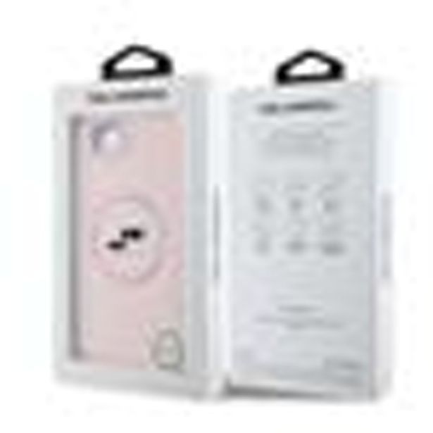 ORIGINALEN KARL LAGERFELD OVITEK MAGSAFE IPHONE 16E - KARL AND CHOUPETTE - ROZA - KLHMPSE4SKCHTCP