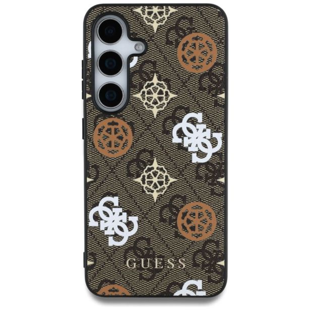 ORIGINALNI GUESS OVITEK GUHMS25LP4PWPW ZA SAMSUNG GALAXY S25 ULTRA 5G - MAGSAFE - STAMP - PU - RJAV