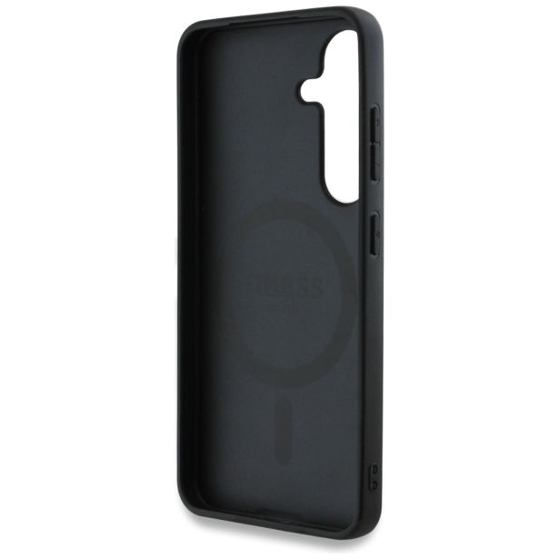 ORIGINALNI GUESS OVITEK GUHMS25LP4PWPW ZA SAMSUNG GALAXY S25 ULTRA 5G - MAGSAFE - STAMP - PU - RJAV
