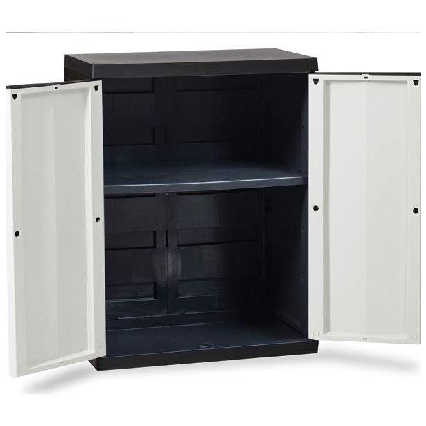 ORODNA OMARA-KRILNA VRATA PVC, 1 POLICA 65X37X85 CM