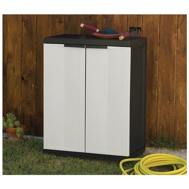 ORODNA OMARA-KRILNA VRATA PVC, 1 POLICA 65X37X85 CM