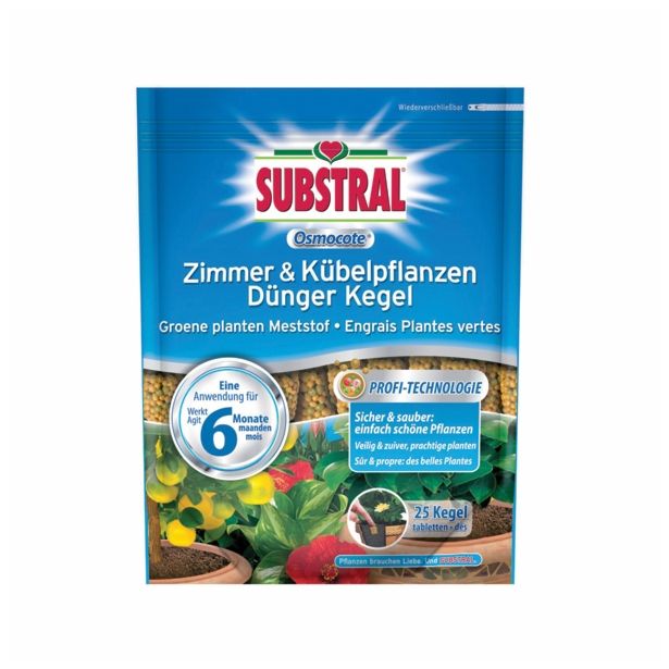 GNOJILO ZA OKR. RASTLINE SUBSTRAL OSMOCOTE ZA SOBNE RAST. 6MESECEV 25 TABLET