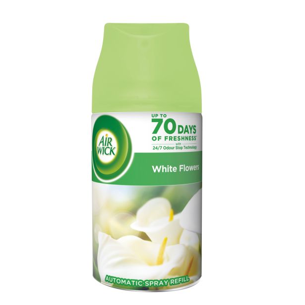 OSVEŽILEC ZRAKA V SPREJU AIRWICK FRESHMATIC POLNILO WHITE FLOWERS 250 ML