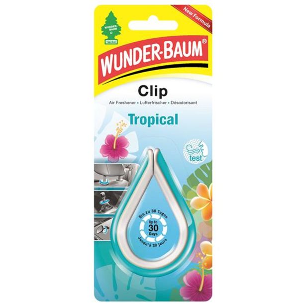 OSVEŽILEC ZRAKA WUNDER BAUM CLIP TROPICAL