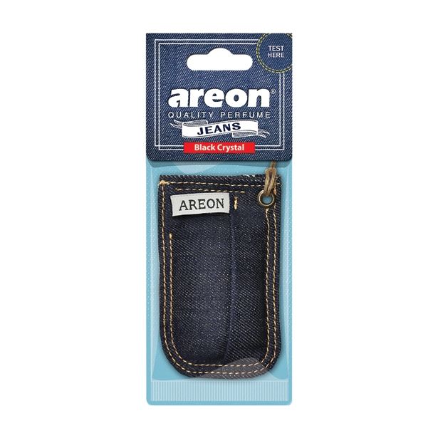 OSVEŽILEC ZRAKA ZA AVTO JEANS BAG ČRNI KRISTAL