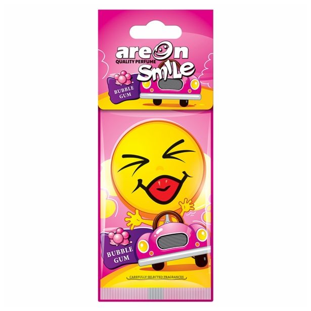 AREON OSVEŽILEC ZA AVTO SMILE BUBBLE GUM
