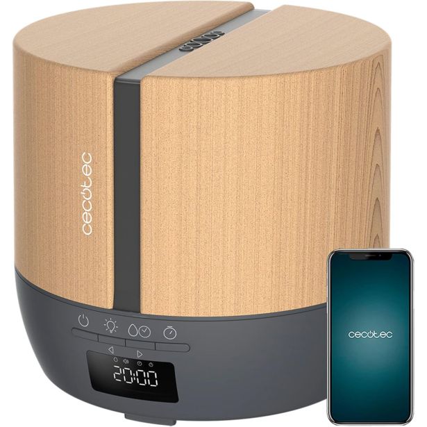 OSVEŽILNIK ZRAKA CECOTEC PUREAROMA 550 CONNECTED GREY WOODY
