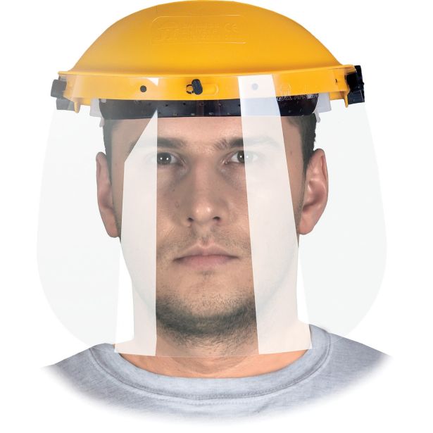 ŠČITNIK ZA BRUSILCE REIS OTFS VI YT UNI KOMPLET VIZIR IN FOLIJA