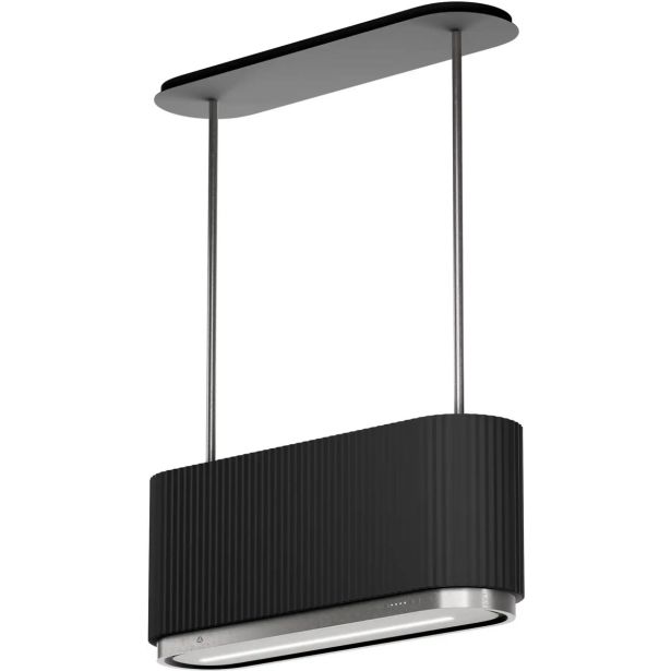 OTOČNA KUHINJSKA NAPA CIARKO DESIGN MONO W, ČRNA