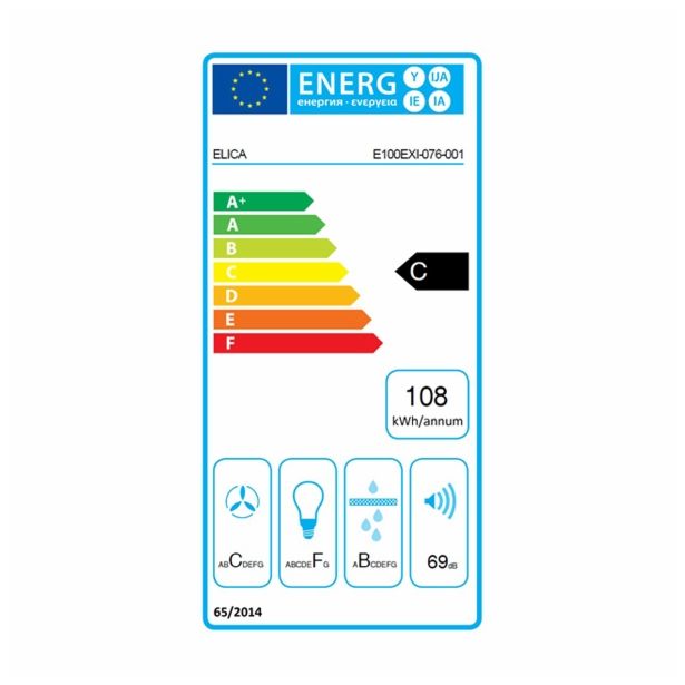 OTOČNA KUHINJSKA NAPA ELICA GALAXY ISLAND BLIX / A / 90 X45