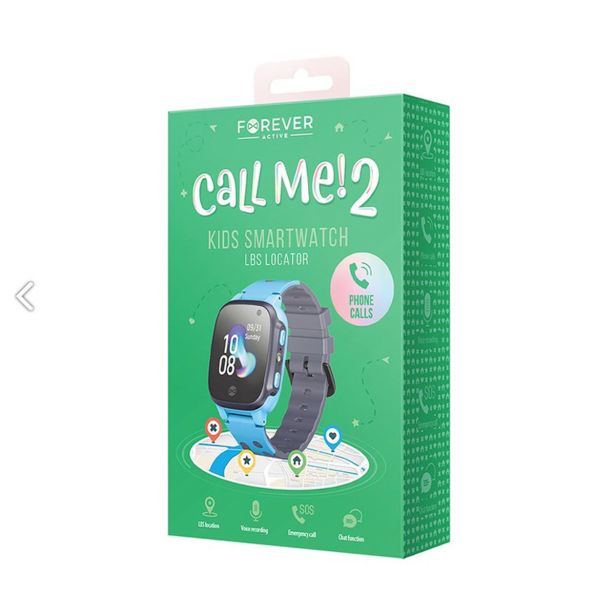 OTROŠKA PAMETNA URA FOREVER KW-60 MODRA