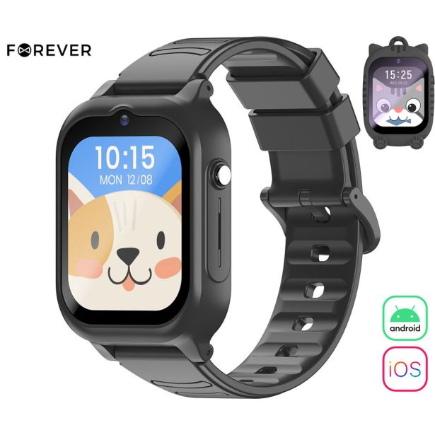 OTROŠKA PAMETNA URA FOREVER LOOK ME 2 KW-510 ČRNA