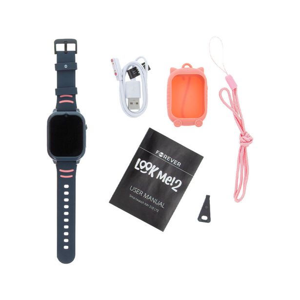 OTROŠKA PAMETNA URA FOREVER LOOK ME 2 KW-510 ROZA