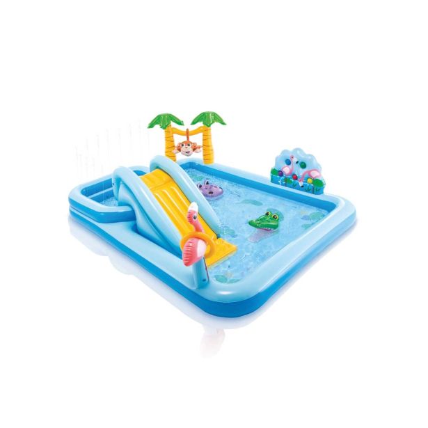 OTROŠKI BAZEN INTEX IGRALNI CENTER JUNGLE 257X216X84 CM