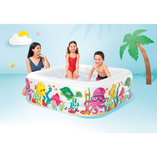 OTROŠKI BAZEN INTEX MORSKI AKVARIJ 159X159X50 CM