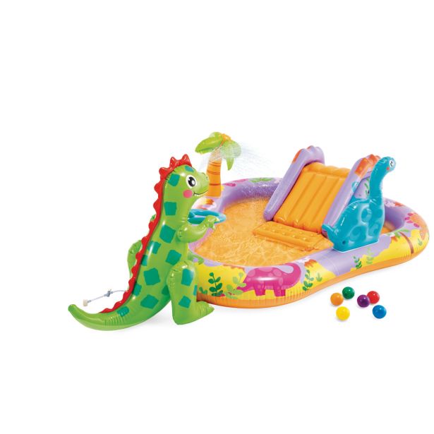 OTROŠKI BAZEN INTEX DINO PARK 201X157X69 CM