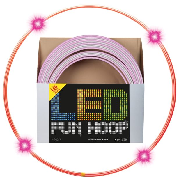 OTROŠKI PROGRAM EUROM-DENIS-TOYS HULA HOP LED 60-70-80 CM