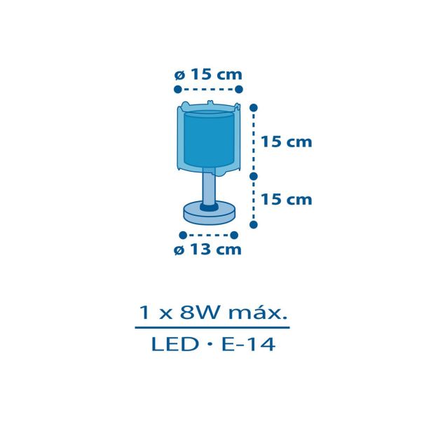 OTROŠKO SVETILO DALBER NAMIZNO PLANETI
