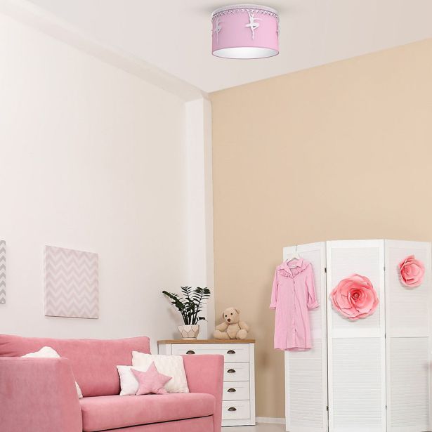 OTROŠKO SVETILO MILAGRO BALETNICA ROZA 1XE27 MLP4975