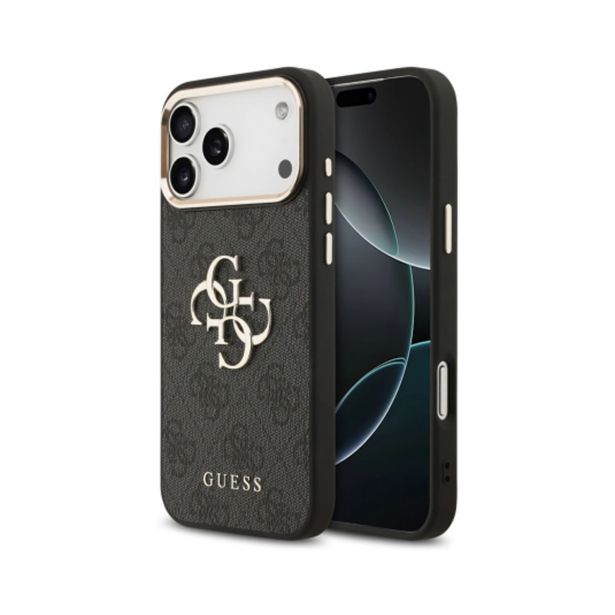 GUESS GUHCP17X4GMGCGR OVITEK ZA IPHONE 17 PRO MAX - ČRN