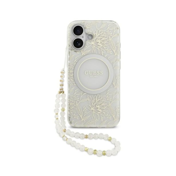 ORIGINALNI GUESS OVITEK ZA IPHONE 17 - MAGSAFE - FLOWERS ELECTRO - GUHMP17SHCPOFPH