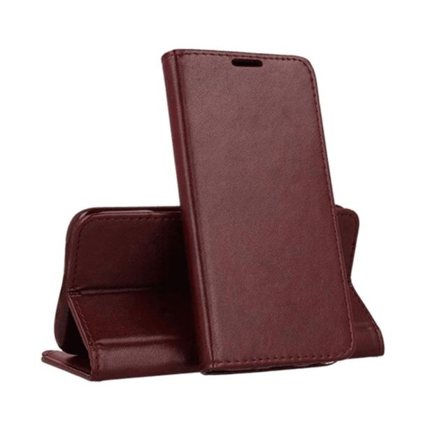 HAVANA PREMIUM PREKLOPNA TORBICA SAMSUNG GALAXY S25 FE - BORDO RDEČA