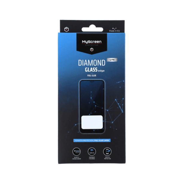 MY SCREEN PROTECTOR DIAMOND LITE ZAŠČITNO KALJENO STEKLO IPHONE 17 PRO MAX - EDGE FULL GLUE
