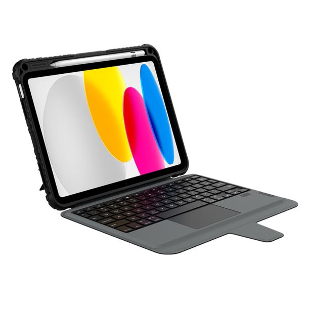 NILLKIN CASE BUMPER S TIPKOVNICO ZA APPLE IPAD 10,9 INCH 2022, 11 INCH 2025 - ČRN
