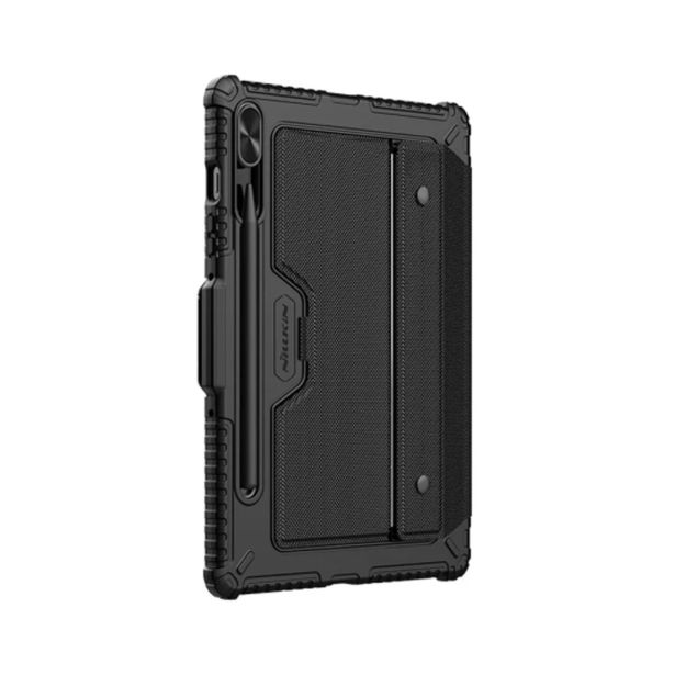 NILLKIN CASE BUMPER S TIPKOVNICO ZA SAMSUNG GALAXY TAB S9 - ČRN (VERZIJA Z LUČKAMI V TIPKOVNICI)