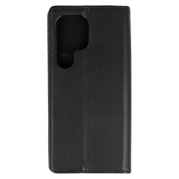 ONASI VELVET USNJENA PREKLOPNA TORBICA ZA SAMSUNG GALAXY A17 - ČRNA