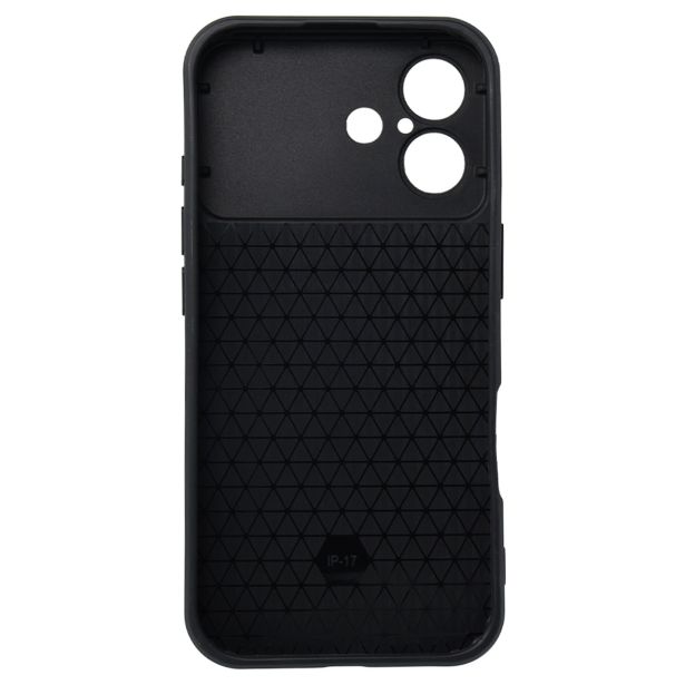 SILIKONSKI OVITEK ARMOR RING Z ZAŠČITO KAMERE ZA SAMSUNG GALAXY S25 FE- ČRN