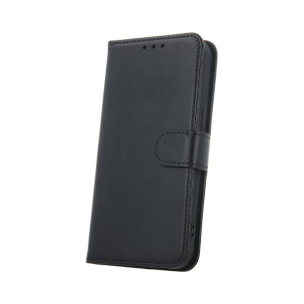 ONASI PREKLOPNA TORBICA FANCY DIARY GLADKA SAMSUNG GALAXY S25 PLUS - ČRNA