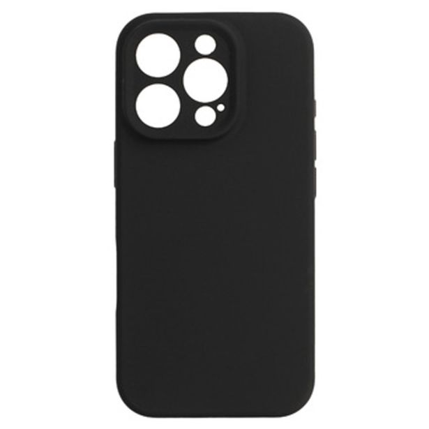 MAT LIQUID SILIKONSKI OVITEK Z MAGSAFE ZA IPHONE 16 PRO - ČRN