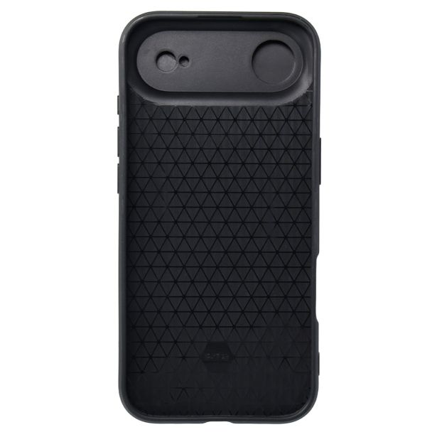 SILIKONSKI OVITEK ARMOR RING Z ZAŠČITO KAMERE ZA IPHONE 17 AIR - ČRN
