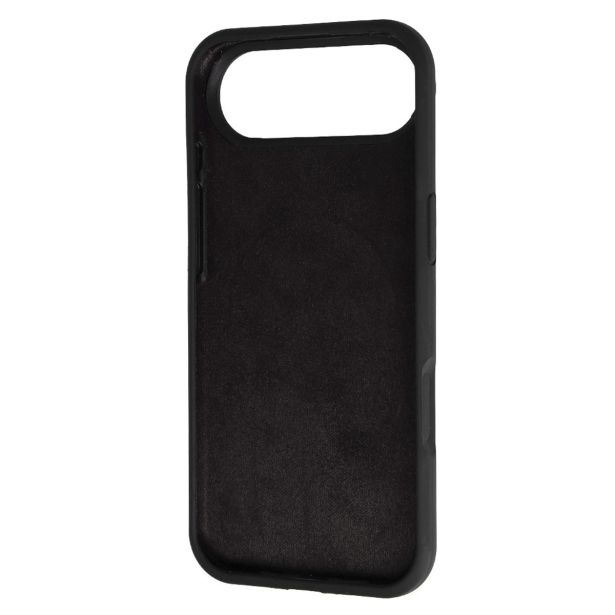 SILIKONSKI OVITEK ZA IPHONE 17 AIR - MAT LIQUID - ČRN