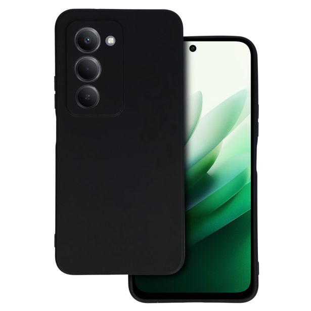SILIKONSKI OVITEK ZA XIAOMI REDMI 15 - MAT ČRN