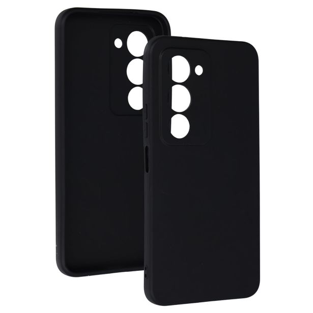 SILIKONSKI OVITEK ZA XIAOMI REDMI 15 - MAT ČRN