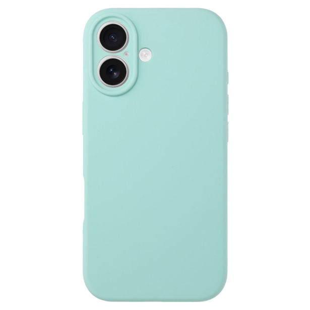 SILIKONSKI OVITEK ZA IPHONE 17 - MAT LIQUID MINT