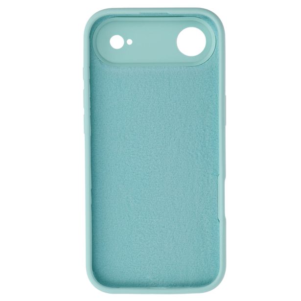 SILIKONSKI OVITEK ZA IPHONE 17 AIR - MAT LIQUID - MINT