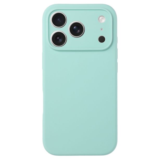SILIKONSKI OVITEK ZA IPHONE 17 PRO MAX - MAT LIQUID MINT