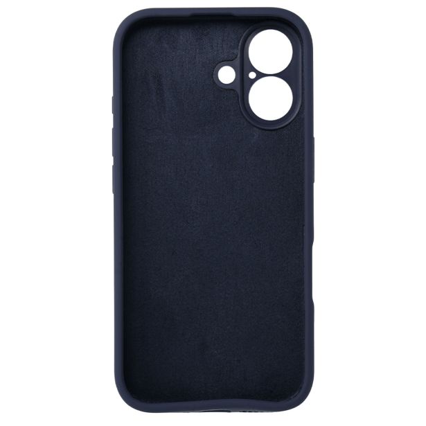 SILIKONSKI OVITEK ZA IPHONE 17 - MAT LIQUID - TEMNO MODER