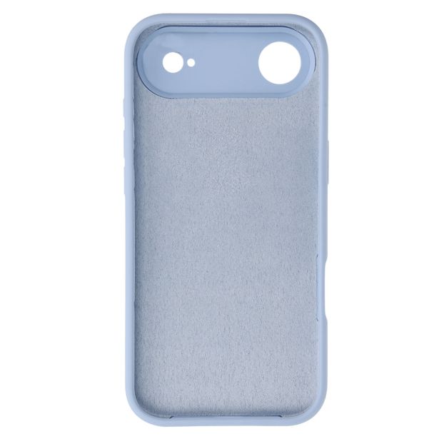 SILIKONSKI OVITEK ZA IPHONE 17 AIR - MAT LIQUID - SVETLO MODER