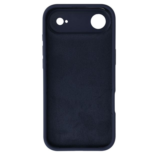 SILIKONSKI OVITEK ZA IPHONE 17 AIR - MAT LIQUID - TEMNO MODER